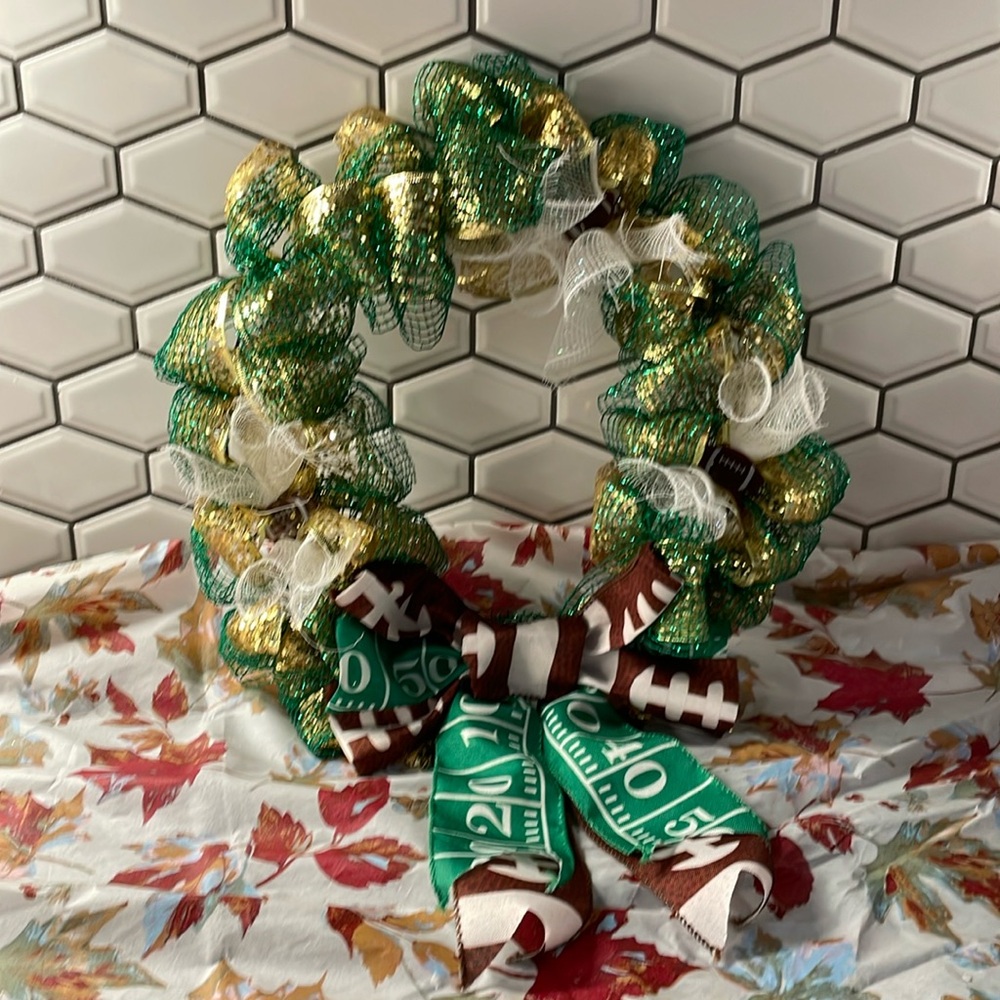 Football wreath